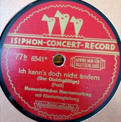 Ich mach' mir nichts draus / Ich kann's doch nicht ändern
