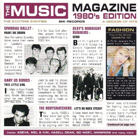 The Music Magazine – 1980’s Edition