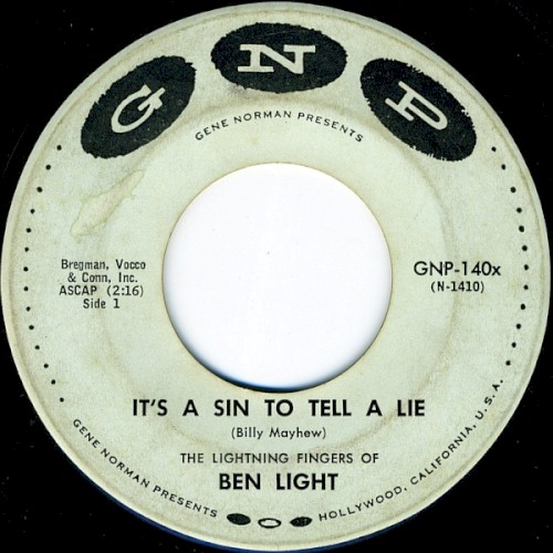 It's a Sin to Tell a Lie / Ain't She Sweet