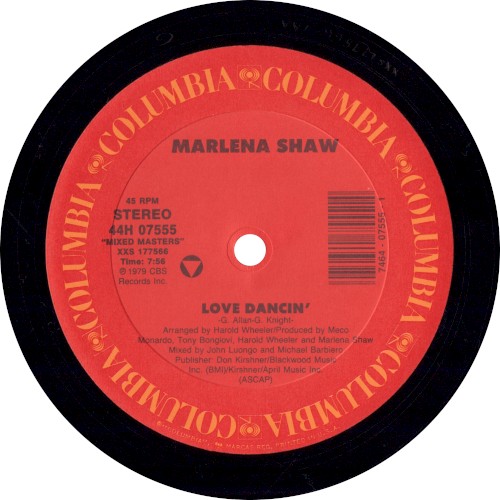 Love Dancin' / Touch Me in the Morning