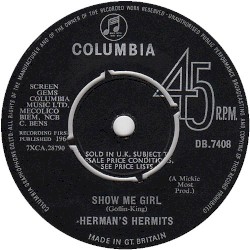 Show Me Girl / I Know Why