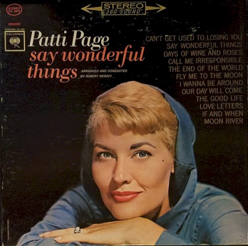 Say Wonderful Things