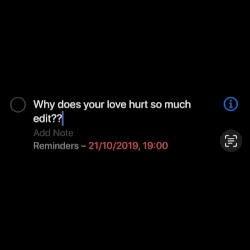 Why (I. JORDAN edit)