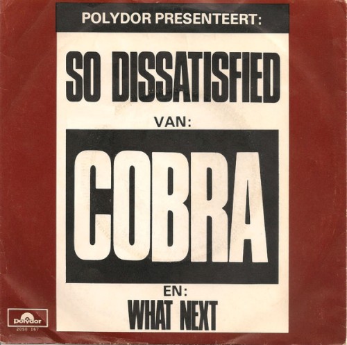 So Dissatisfied / What Next