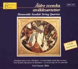 Äldre svenska stråkkvartetter Vol 1:I–V
