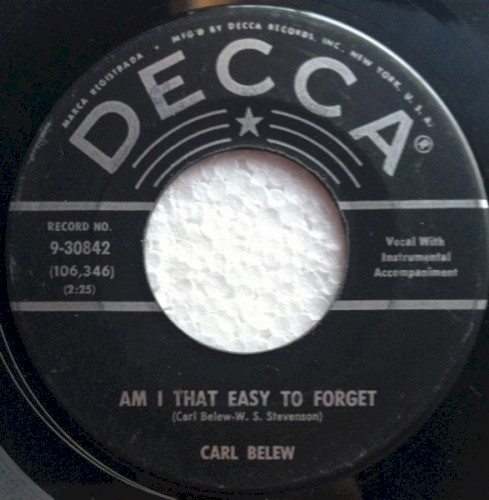 Am I That Easy to Forget / Such Is Life