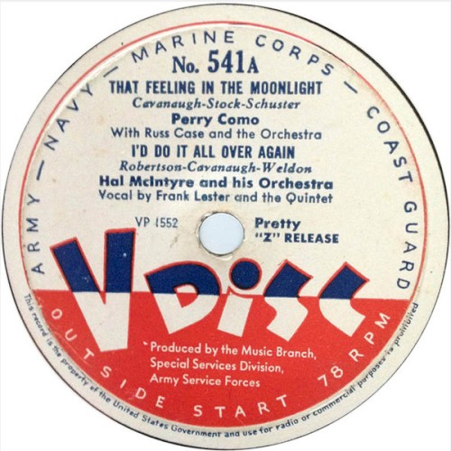 That Feeling in the Moonlight / I’d Do It All Over Again / Whistler and His Dog / Mama Inez
