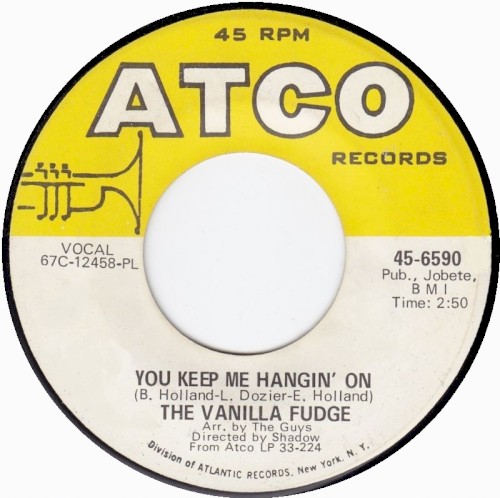 You Keep Me Hangin’ On / Come By Day, Come By Night