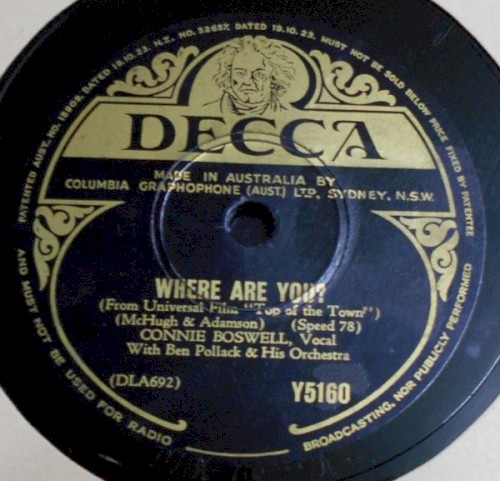 Where Are You? / Trust in Me