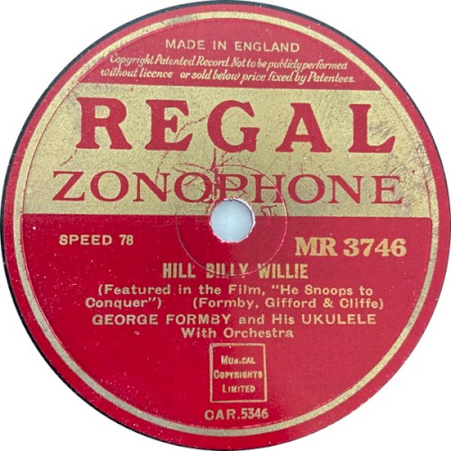 Hill Billy Willie / Got to Get Your Photo in the Press