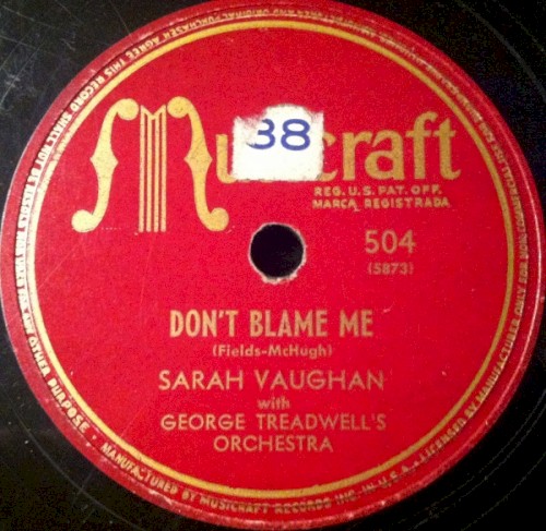 Don’t Blame Me / Tenderly