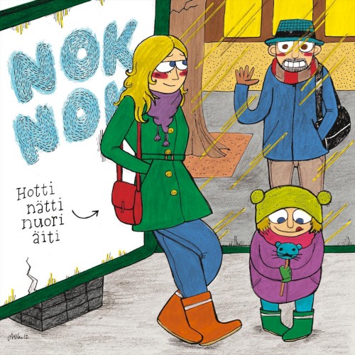 Hotti nätti nuori äiti