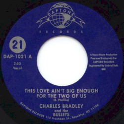 This Love Ain't Big Enough for the Two of Us / (She's Got) Twilight Eyes
