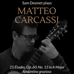 25 Études, Op. 60: No. 13 in A Major. Andantino grazioso