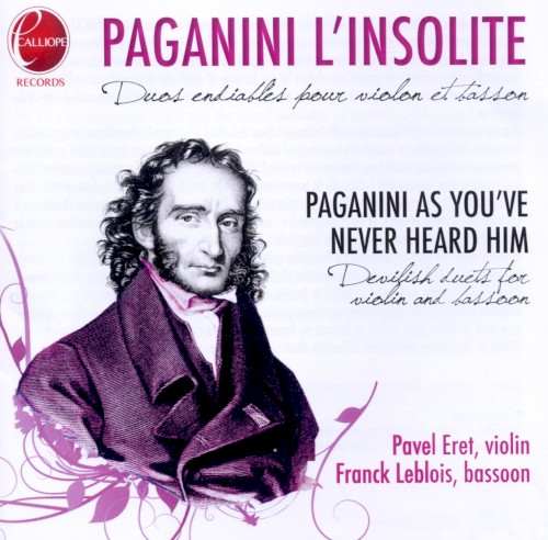 Paganini L'Insolite (Paganini as you've never heard him)