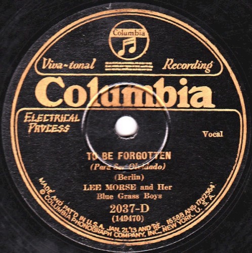 To Be Forgotten / My Fate Is in Your Hands