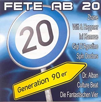 Fete ab 20 - Generation 90er
