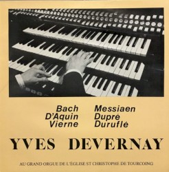 Yves Devernay au grand Orgue de l'église Saint Christophe de Tourcoing