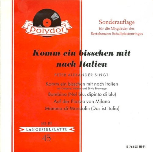 Komm ein bißchen mit nach Italien
