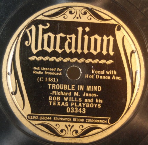 Trouble In Mind / Weary Of The Same Ol' Stuff