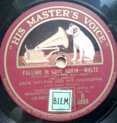 Falling in Love Again / You Taught Me All I Know