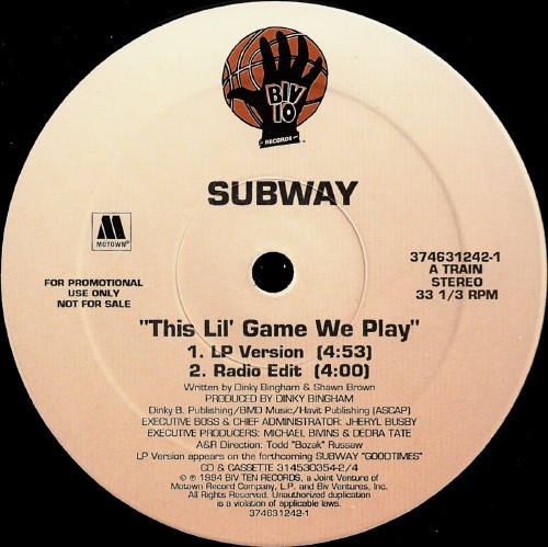 This Lil’ Game We Play