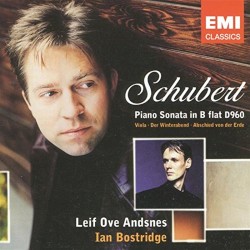 Piano Sonata in B flat, D960 / Viola / Der Winterabend / Abschied von der Erde