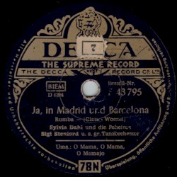 O Mama, O Mama, O Mamajo / Ja, in Madrid und Barcelona