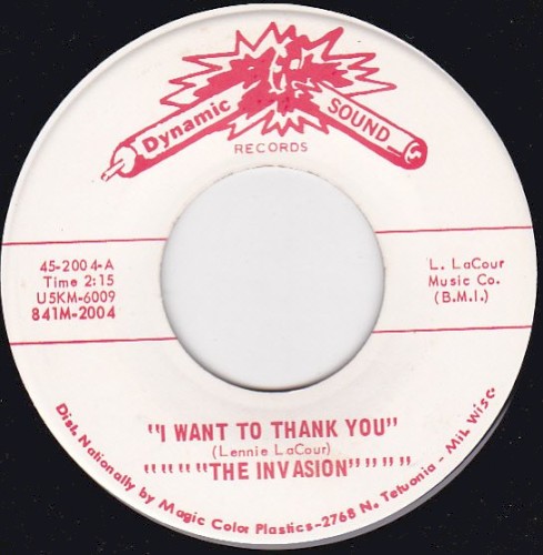I Want To Thank You
