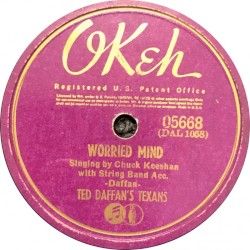 Worried Mind / Blue Steel Blues