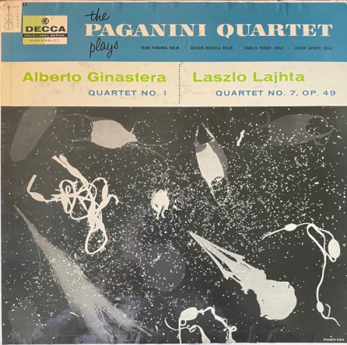 Plays Quartet No. 1 / Quartet No. 7, Op. 49