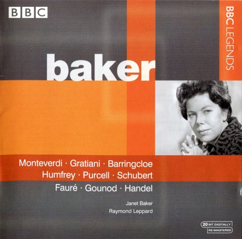 Monteverdi, Gratiani, Barringcloe, Humfrey, Purcell, Schubert, Fauré, Gounod, Handel