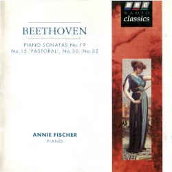 Piano Sonatas no. 19 / no, 15 "Pastoral" / no. 30 / no. 32