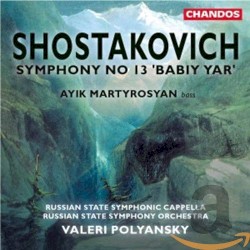 Symphony no. 13 "Babiy Yar"