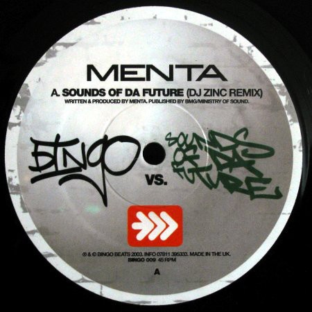 Sounds of da Future (DJ Zinc remix) / Tonka (Menta remix)
