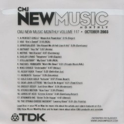CMJ New Music Monthly, Volume 117: October 2003