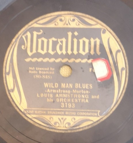 Wild Man Blues / Gully Low Blues