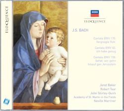Cantatas nos. 170, 82 & 159