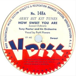 How Sweet You Are / Adios, Mariquita linda