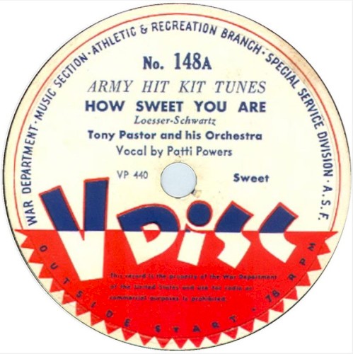 How Sweet You Are / Adios, Mariquita linda