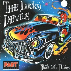 Black With Flames