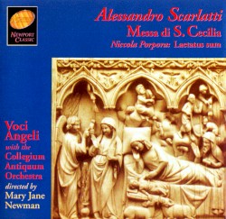A. Scarlatti: Messa di S. Cecilia / Porpora: Laetatus sum
