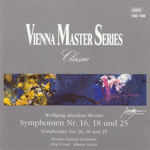 Symphonies nos. 16, 18 and 25
