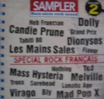 Sampler Rock Sound, Hors-série 2 : Rock français