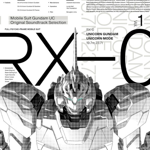 Mobile Suit Gundam Unicorn: Original Soundtrack Selection, Vol. 1