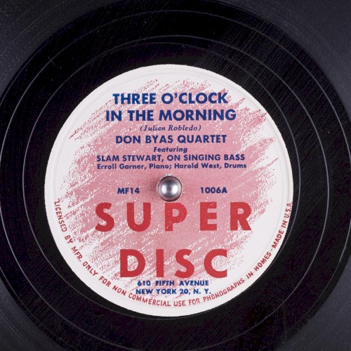 Three O’Clock in the Morning / One O’Clock Jump