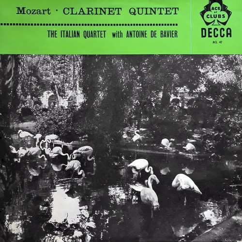 Quintet in A major for Clarinet and Strings, K. 581
