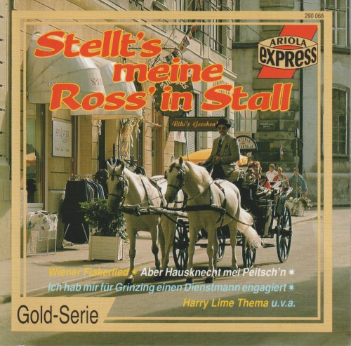 Stellt's mein Roß in Stall