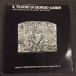 Il teatro di Giorgio Gaber