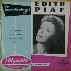 Le Tour de chant d'Édith Piaf